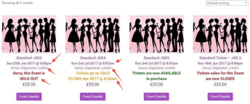 event tickets plus extra meta data in woocommerce shop